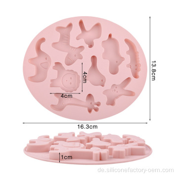 Widerstandes quadratisches Design Plastikschokoladenform